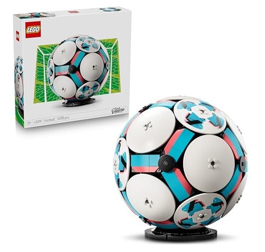 LEGO Editions Futbol Topu 43019 | 10 Yaş ve Üzeri Çocuklar için Mikro Stadyum Kutlama Sahnesi İçeren Yaratıcı Oyuncak Ya