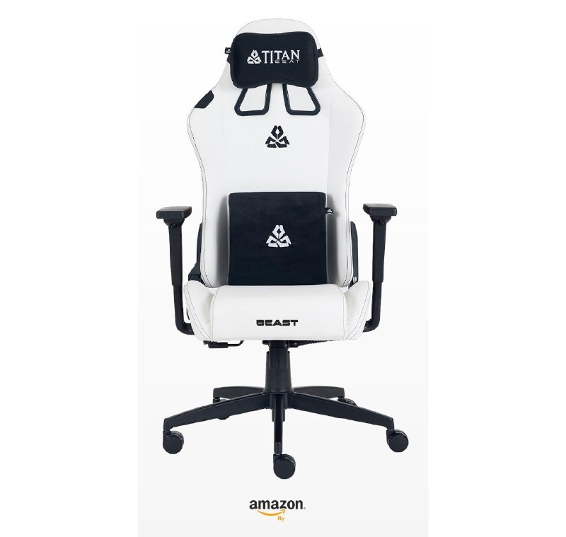 Titanseat Beast Leather White Oyuncu Koltuğu
